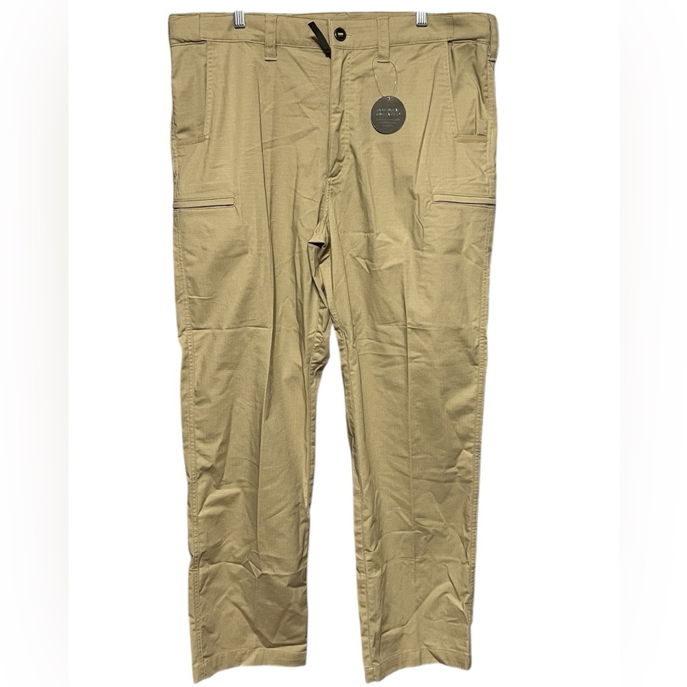 Propper Kinetic Slick Pants 38x32 Khaki NexStretch Ripstop Tactical Work F5921